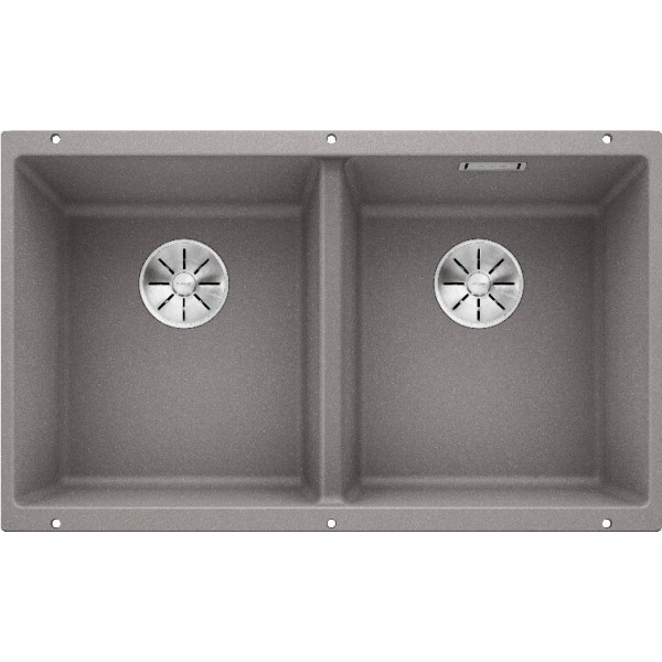 Мойка кухонная Blanco Subline 350/350-U алюметаллик
