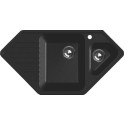 Мойка кухонная GranFest Corner C-950 E черная