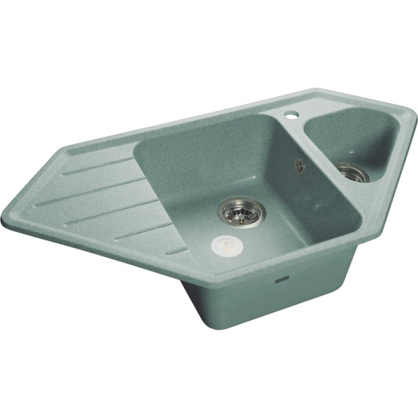 Мойка кухонная GranFest Corner C-950 E салатовая