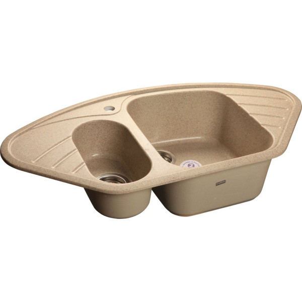 Мойка кухонная GranFest Corner C-960 E песочный