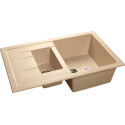 Мойка кухонная GranFest Quadro GF-Q775KL бежевый