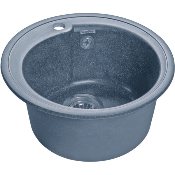 Мойка кухонная GranFest Rondo R-450 графит