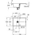 Мойка кухонная Grohe K400 31639AP0
