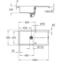 Мойка кухонная Grohe K400 31641AP0