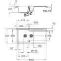 Мойка кухонная Grohe K400 31642AT0