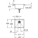 Мойка кухонная Grohe K700U 31653AT0