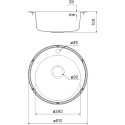 Мойка кухонная IDDIS Basic BAS51P0i77