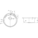 Мойка кухонная IDDIS Suno SUN51P0i77