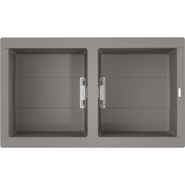 Мойка кухонная Omoikiri Banzen 86-2 leningrad grey