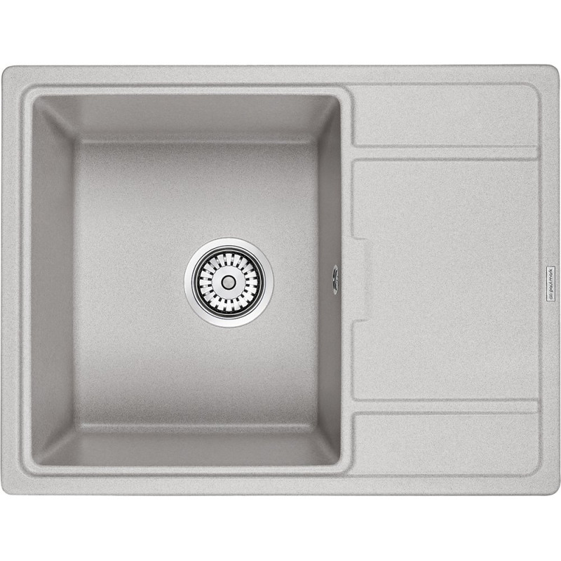 Мойка кухонная Paulmark Weimar PM216550-GR серый