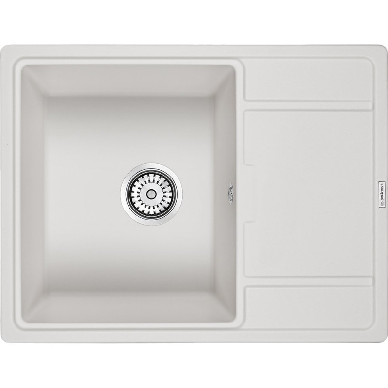 Мойка кухонная Paulmark Weimar PM216550-WH белый