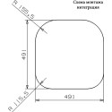 Мойка кухонная Reginox Boston L LUX OKG сталь