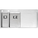 Мойка кухонная Reginox Nevada 18x30 LUX OKG left L сталь
