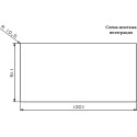 Мойка кухонная Reginox Nevada 18x30 LUX OKG left L сталь