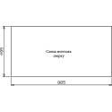 Мойка кухонная Reginox Nevada 40x18 LUX OKG left L сталь
