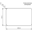 Мойка кухонная Reginox Ohio 40x40+18x40 LUX L сталь