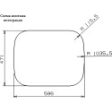Мойка кухонная Reginox Queen L60 LUX KGOKG сталь