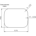 Мойка кухонная Reginox Queen L60 LUX KGOKG сталь