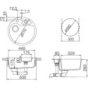 Мойка кухонная Schock Classic 50 (R-100) эверест