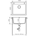 Мойка кухонная Tolero Classic R111/101 бежевая