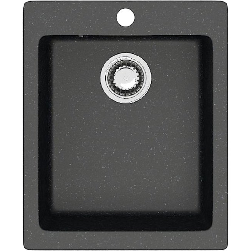 Мойка кухонная ZETT lab. T008Q004 черная