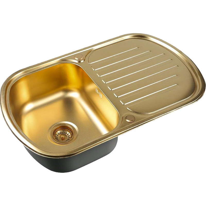 Мойка кухонная Zorg Inox Pvd SZR-7749 bronze