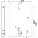 Поддон для душа Good Door Олимпик 130x90