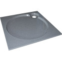 Поддон для душа GuteWetter Deluxe 100x100x2 Q серый
