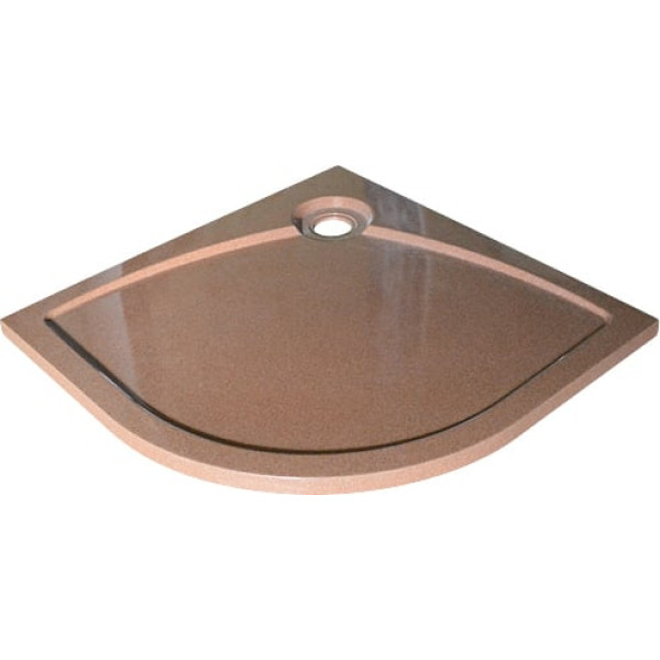 Поддон для душа GuteWetter Deluxe 100x100x4 R терракот