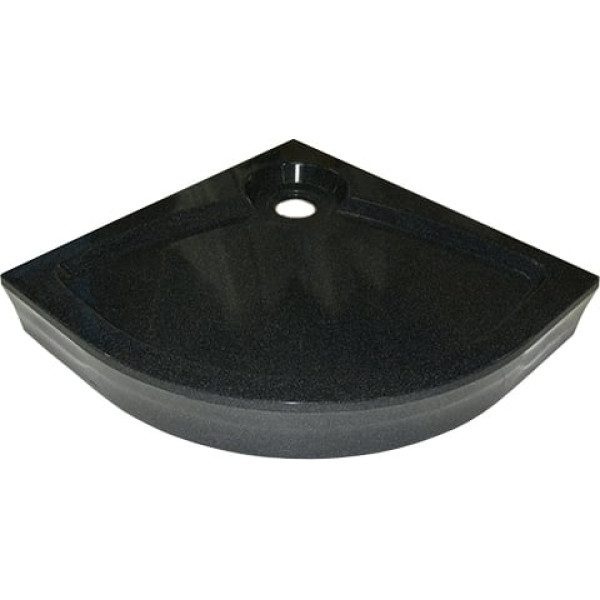 Поддон для душа GuteWetter Deluxe 80x80x16 R черный