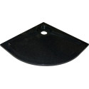 Поддон для душа GuteWetter Deluxe 80x80x2 R черный