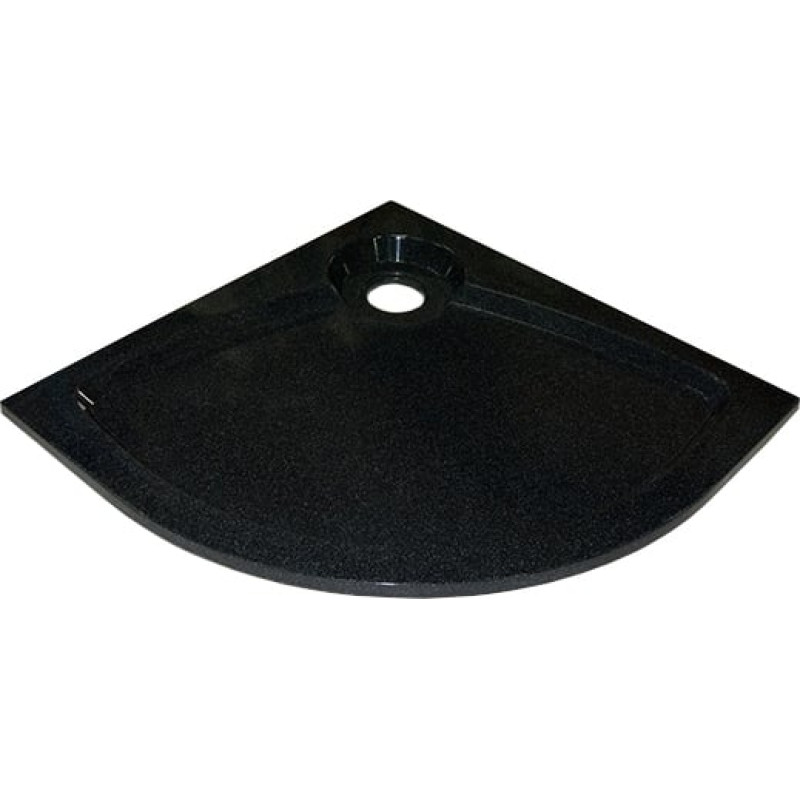 Поддон для душа GuteWetter Deluxe 80x80x2 R черный