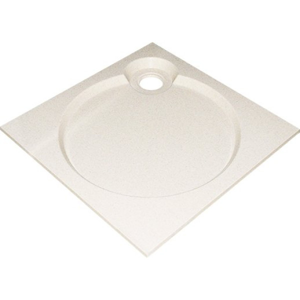 Поддон для душа GuteWetter Deluxe 90x90x2 Q бежевый
