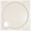 Поддон для душа GuteWetter Deluxe 90x90x2 Q бежевый