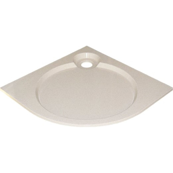 Поддон для душа GuteWetter Deluxe 90x90x2 R бежевый