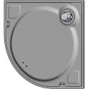 Поддон для душа GuteWetter Deluxe 90x90x2 R бежевый