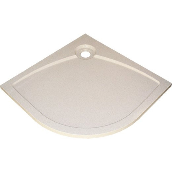 Поддон для душа GuteWetter Deluxe 90x90x4 R бежевый