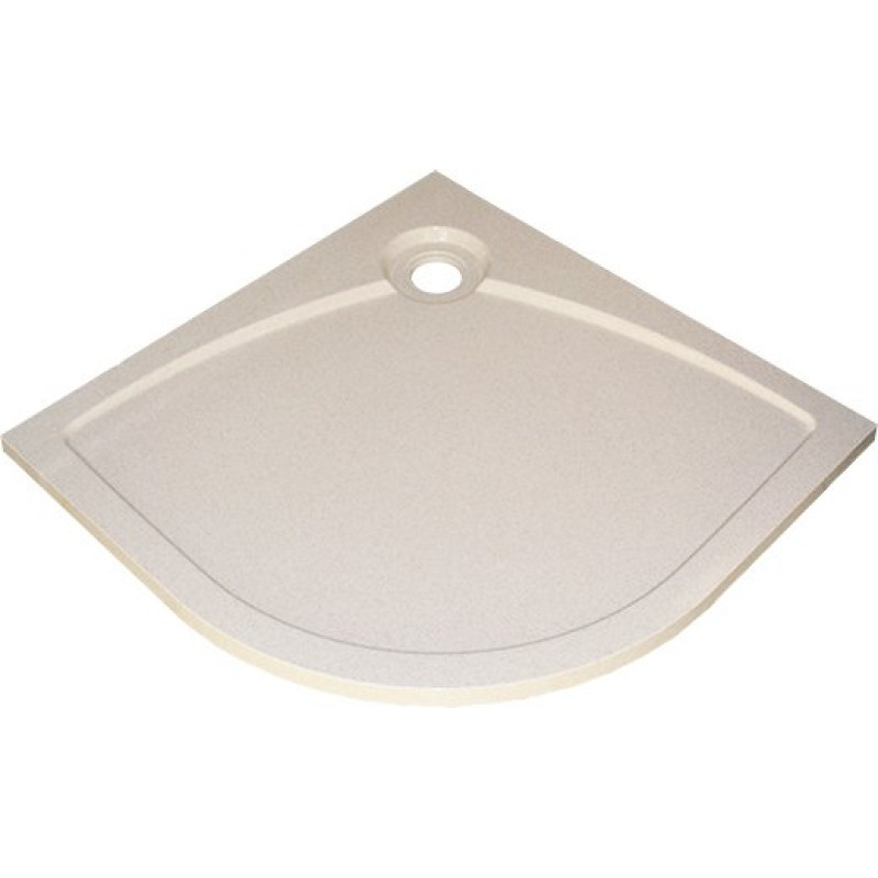 Поддон для душа GuteWetter Deluxe 90x90x4 R бежевый