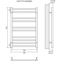 Полотенцесушитель водяной Lemark Unit П10 50x80