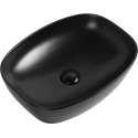 Раковина Aquanet Fine 1-MB черная матовая