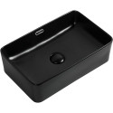Раковина Aquanet Perfect 2-MB черная матовая