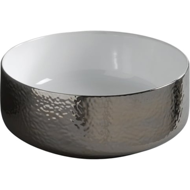 Раковина ArtCeram Cognac 42 affondante platino