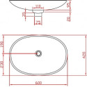 Раковина ArtCeram LaFontana LFL001 01 00 накладная