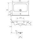 Раковина Cersanit Colour COL 60