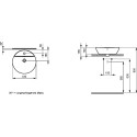 Раковина Ideal Standard Connect Sphere E804001 43 см