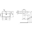 Раковина Ideal Standard Strada K077801 60 см