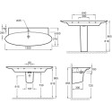 Раковина Jacob Delafon Presquile E4435 130 см