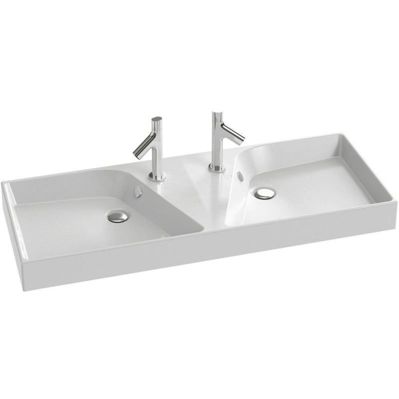 Раковина Jacob Delafon Rythmik EXM112 120 см двойная