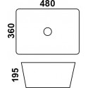 Раковина Melana MLN-540N