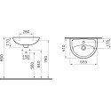 Раковина Norm Fit 55 см